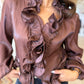 Blouse ALEXIA choco