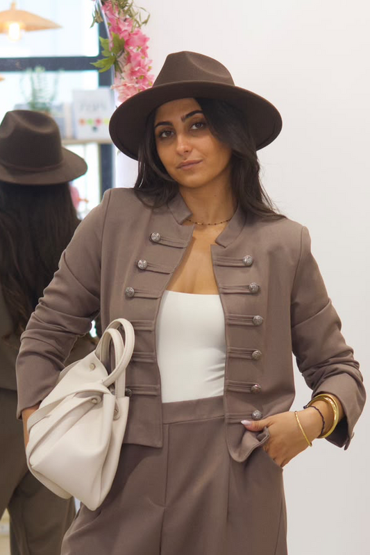 Veste CHARLYNE beige
