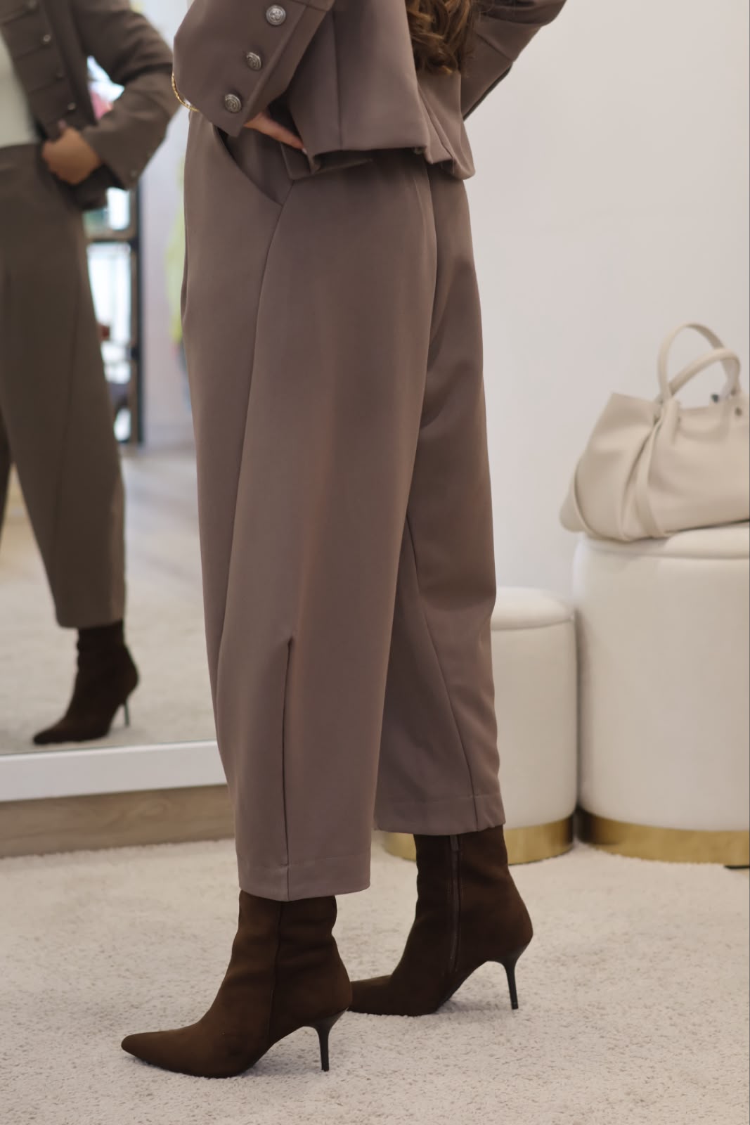 Pantalon CHARLYNE beige