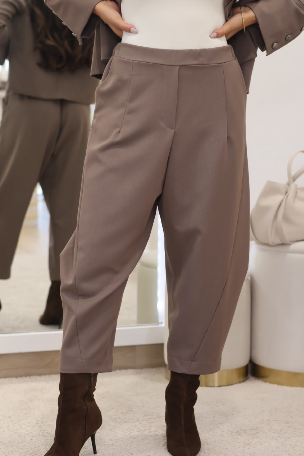 Pantalon CHARLYNE beige