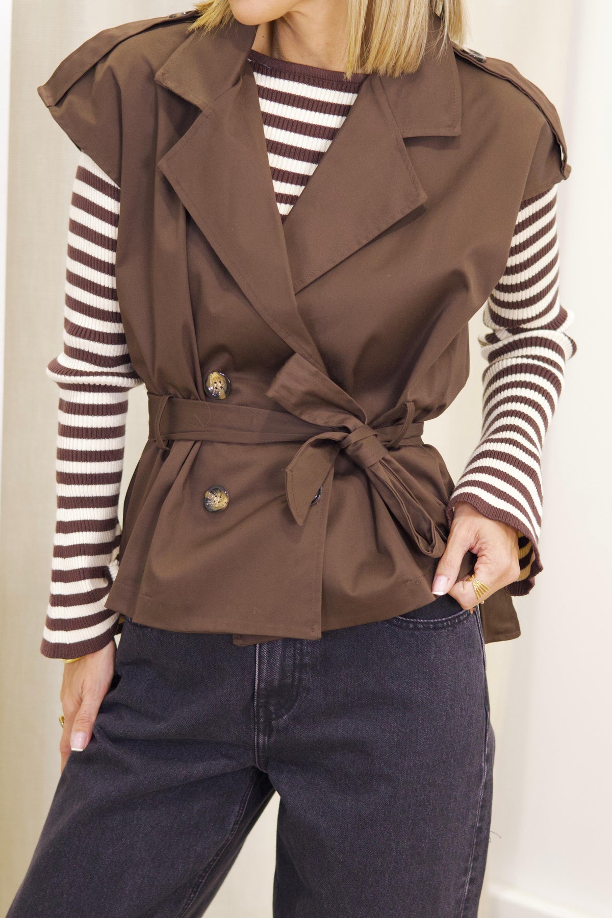 Gilet ISA Choco