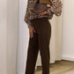 Pantalon LISA Choco