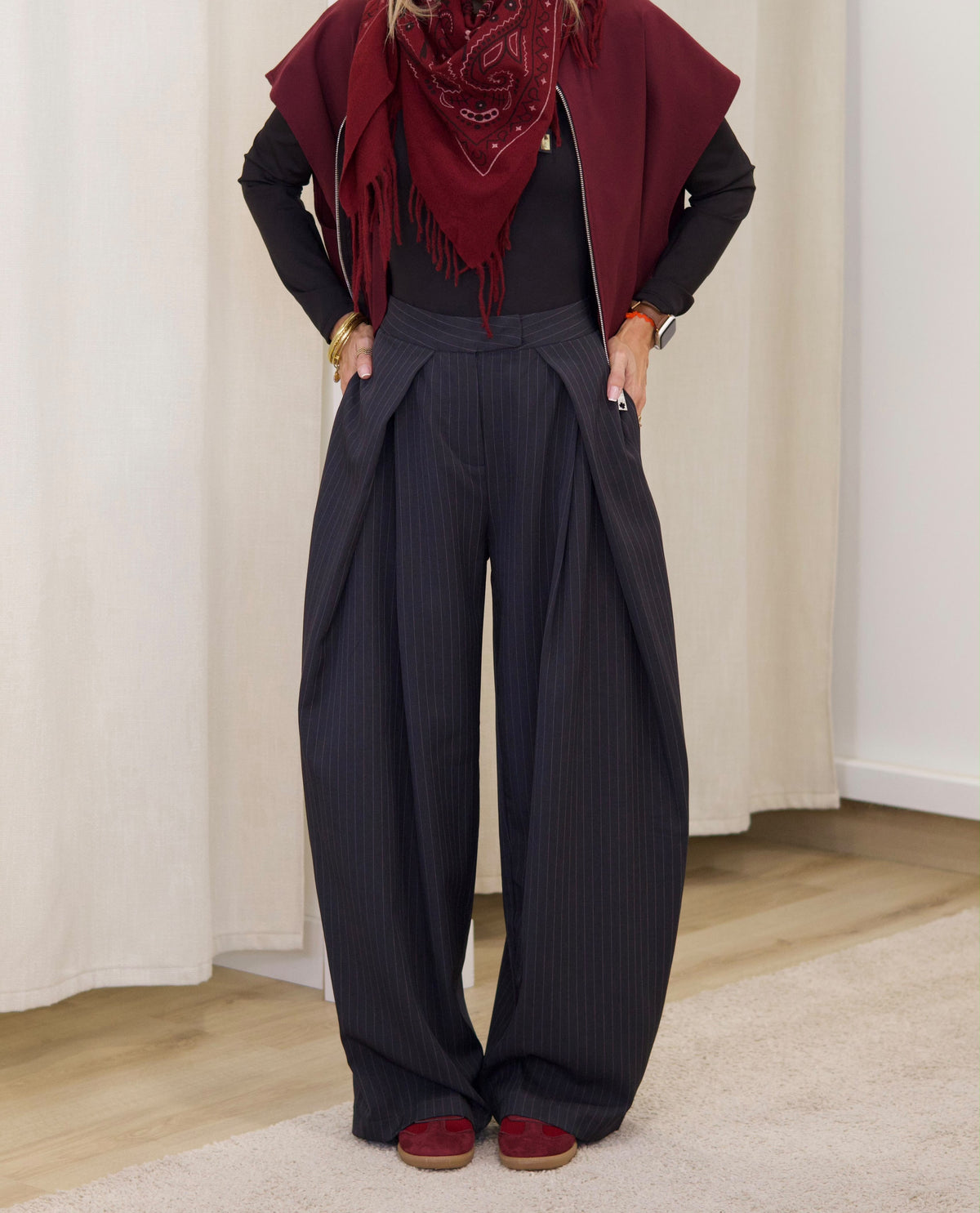 Pantalon GARANCE gris
