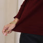 Pull GARNIER bordeaux