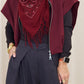 Écharpe BANDANA bordeaux