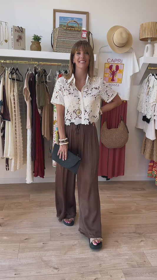 Pantalon Léandro choco