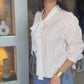 Blouse Romane rose