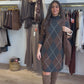 Robe pull Armelle Maille jacquard