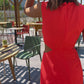 Robe Justine corail