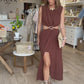 Robe Justine choco